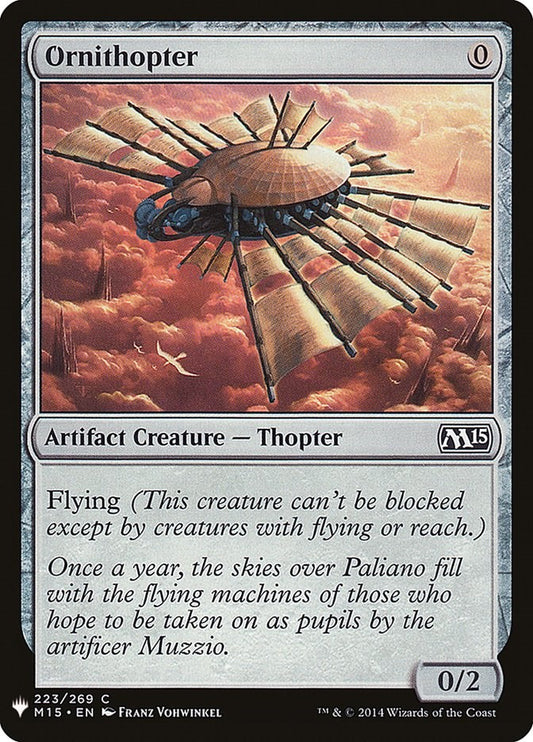 Ornithopter [LIST - 223]