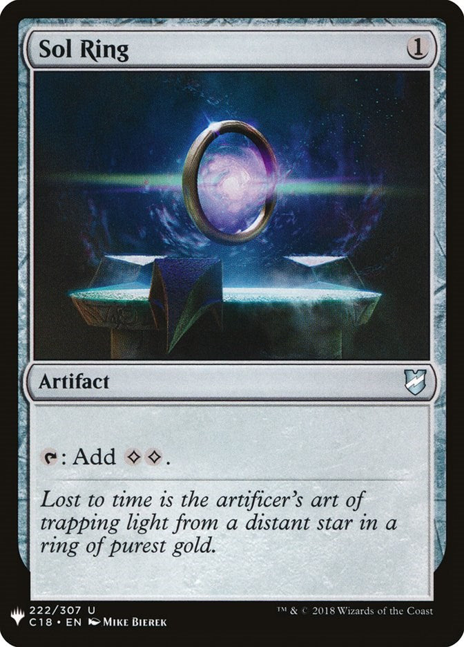 Sol Ring (C18) [LIST - 222/307]