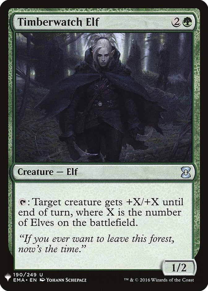 Timberwatch Elf [LIST - 190]