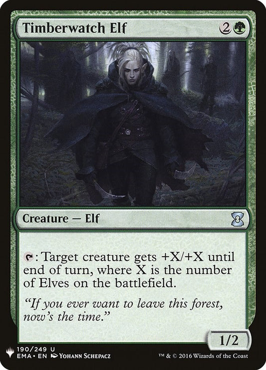 Timberwatch Elf [LIST - 190]