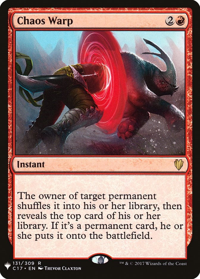 Chaos Warp (C17) [LIST - 131/309]