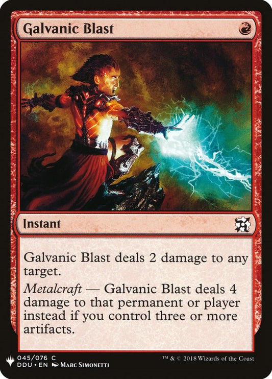 Galvanic Blast [LIST - 45]
