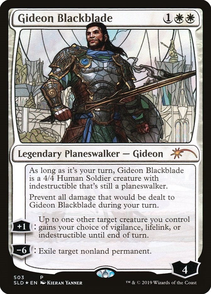 Gideon Blackblade (Stained Glass)