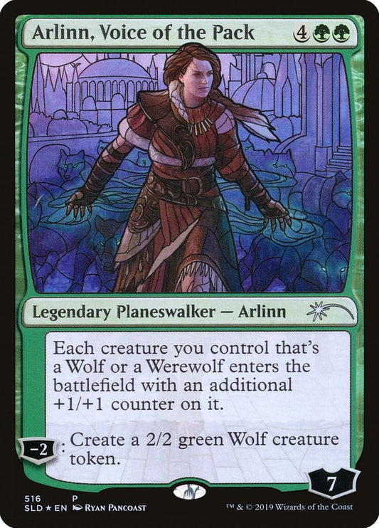 Arlinn, Voice of the Pack (Stained Glass) [SLD - 516]