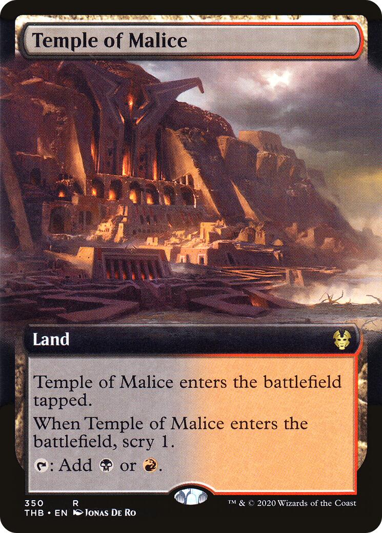 Temple of Malice (Extended Art) [THB - 350]