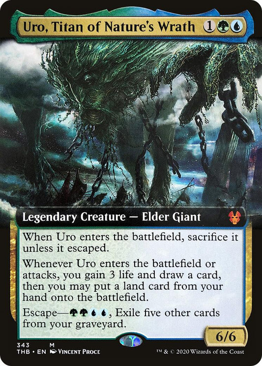 Uro, Titan of Nature's Wrath (Extended Art) [THB - 343]