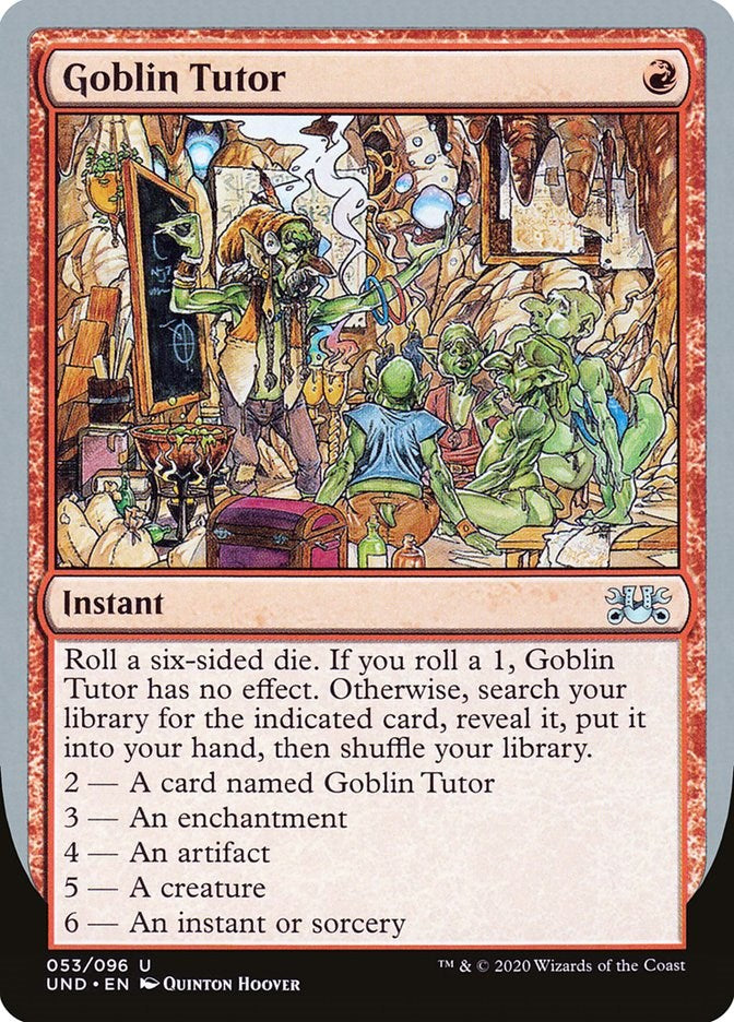 Goblin Tutor [UND - 53]