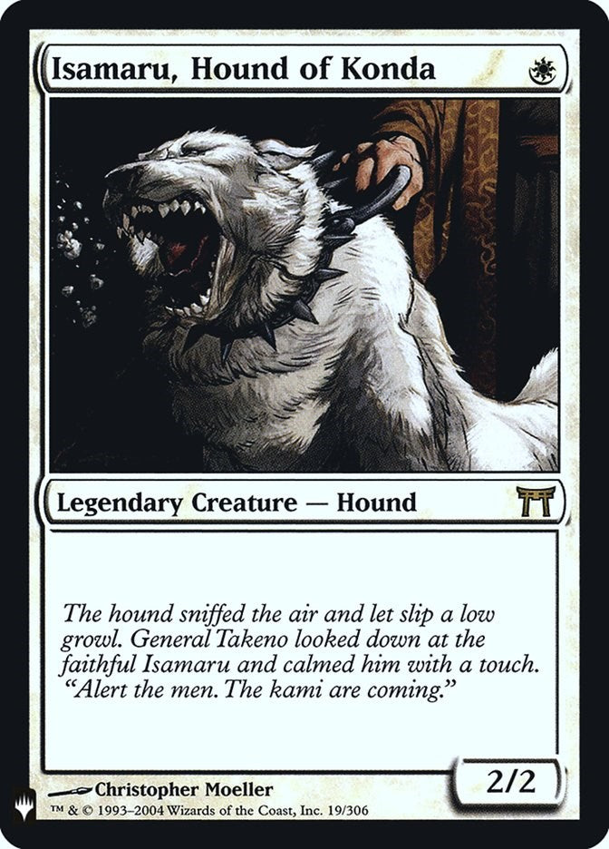 Isamaru, Hound of Konda [LIST - 19]