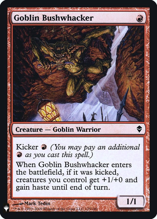 Goblin Bushwhacker [LIST - 125]