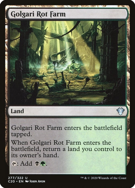 Golgari Rot Farm [C20 - 277]
