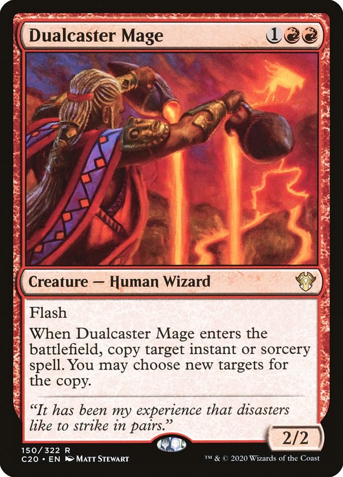 Dualcaster Mage [C20 - 150]