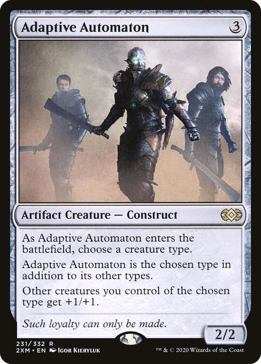 Adaptive Automaton [2XM - 231]
