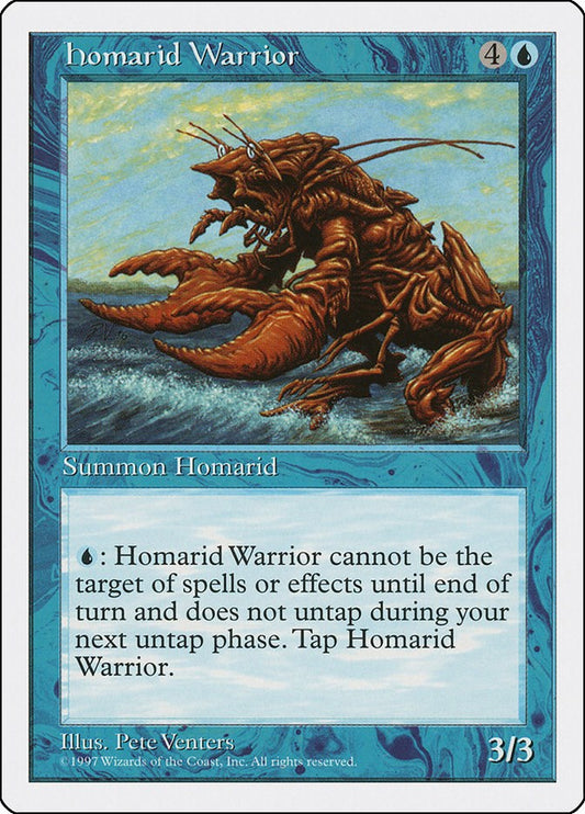 Homarid Warrior [5ED - N/A]