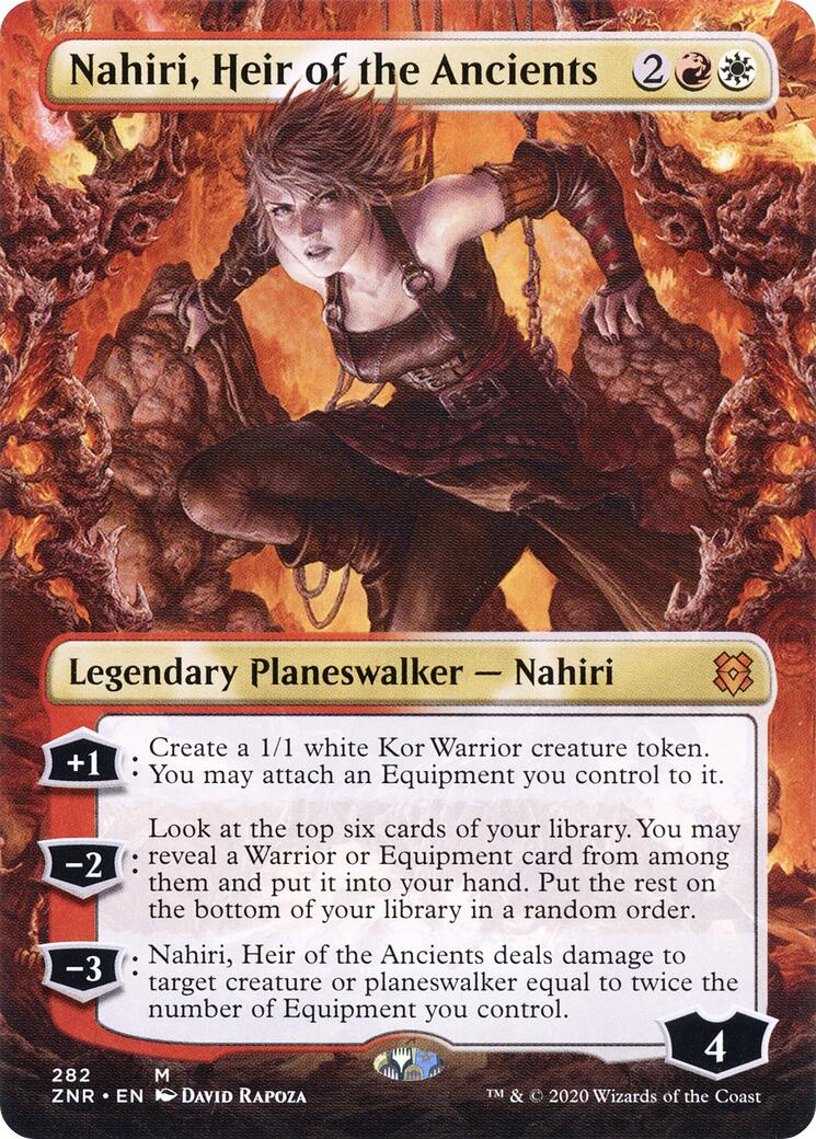 Nahiri, Heir of the Ancients (Borderless) [ZNR - 282]