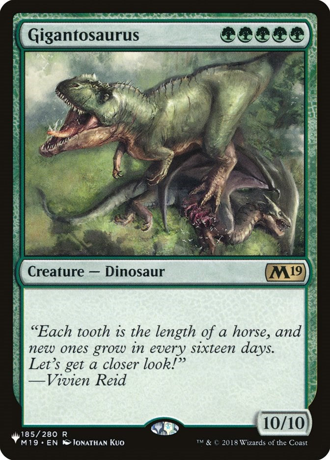 Gigantosaurus [LIST - 185/280]