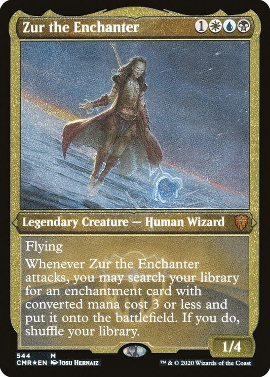 Zur the Enchanter (Foil Etched) [CMR - 544]