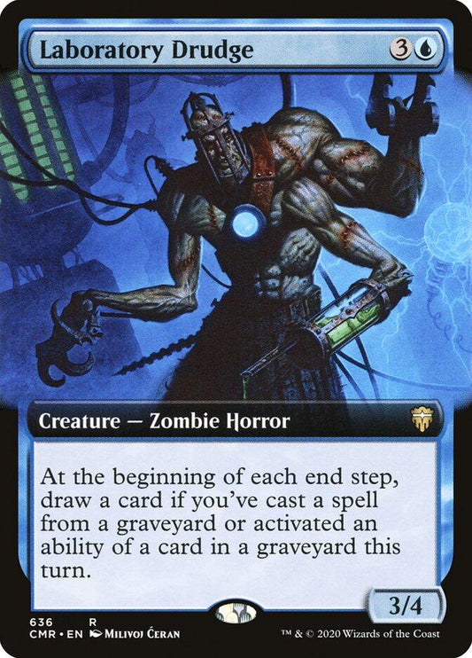 Laboratory Drudge (Extended Art)