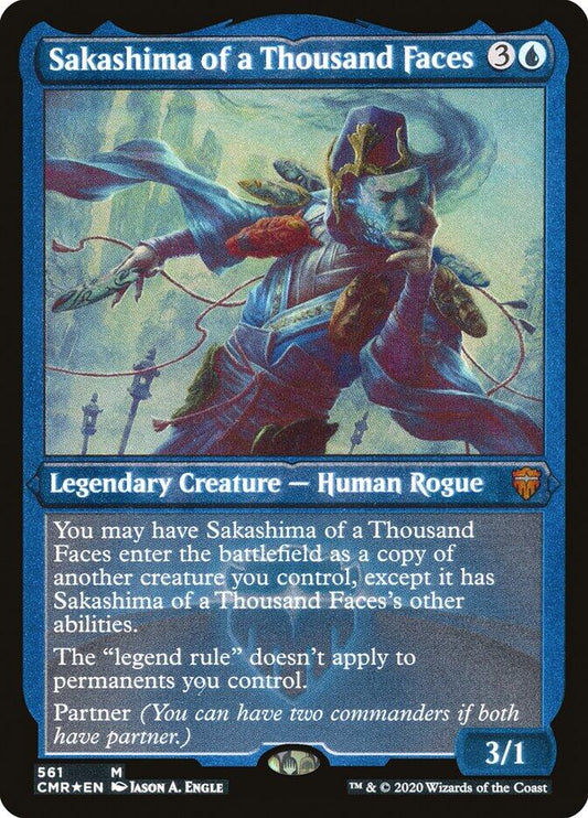 Sakashima of a Thousand Faces (Foil Etched) [CMR - 561]
