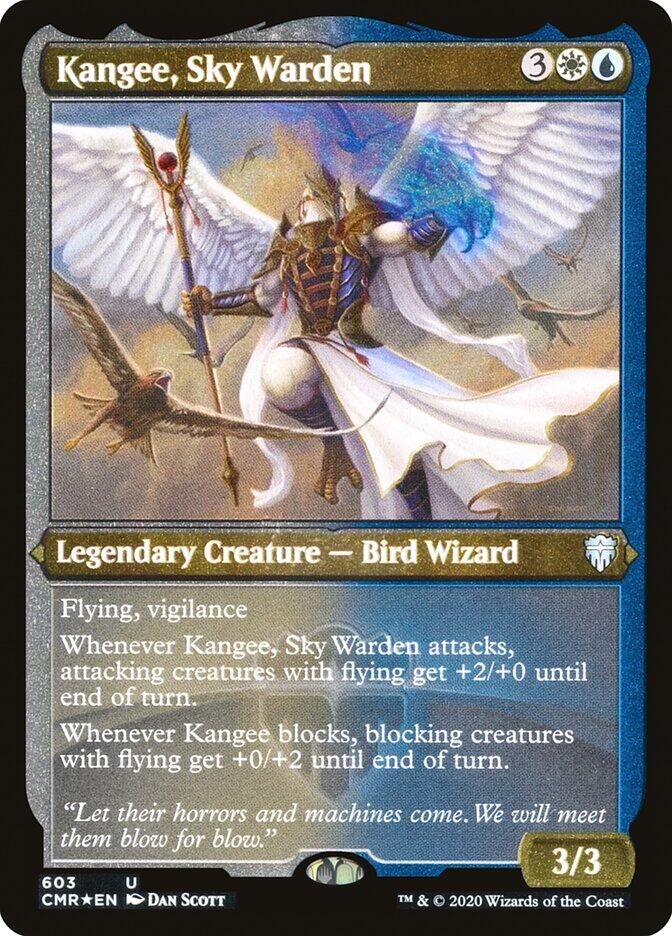 Kangee, Sky Warden (Foil Etched)