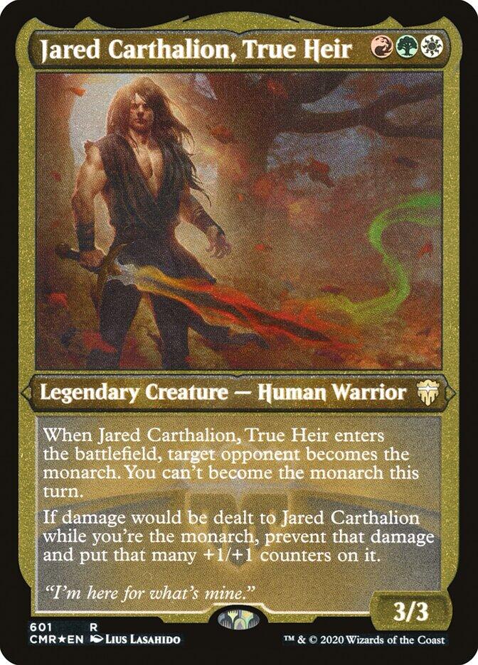 Jared Carthalion, True Heir (Foil Etched)