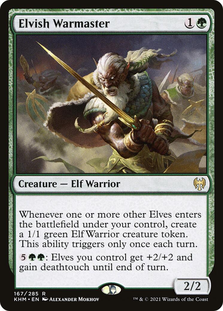 Elvish Warmaster [KHM - 167]