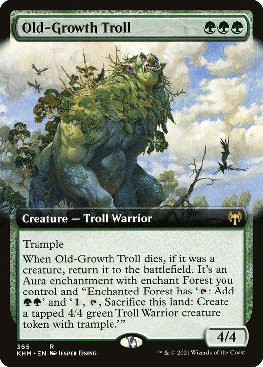 Old-Growth Troll (Extended Art)