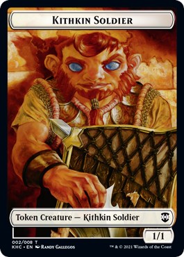 Kithkin Soldier // Pegasus Double-Sided Token