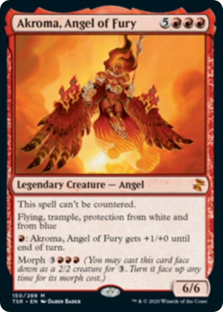 Akroma, Angel of Fury [TSR - 150]