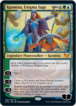 Kasmina, Enigma Sage [STX - 196]