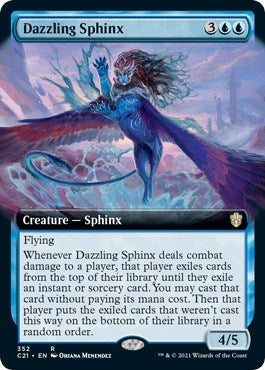 Dazzling Sphinx (Extended Art) [C21 - 352]