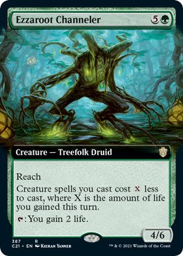 Ezzaroot Channeler (Extended Art) [C21 - 387]