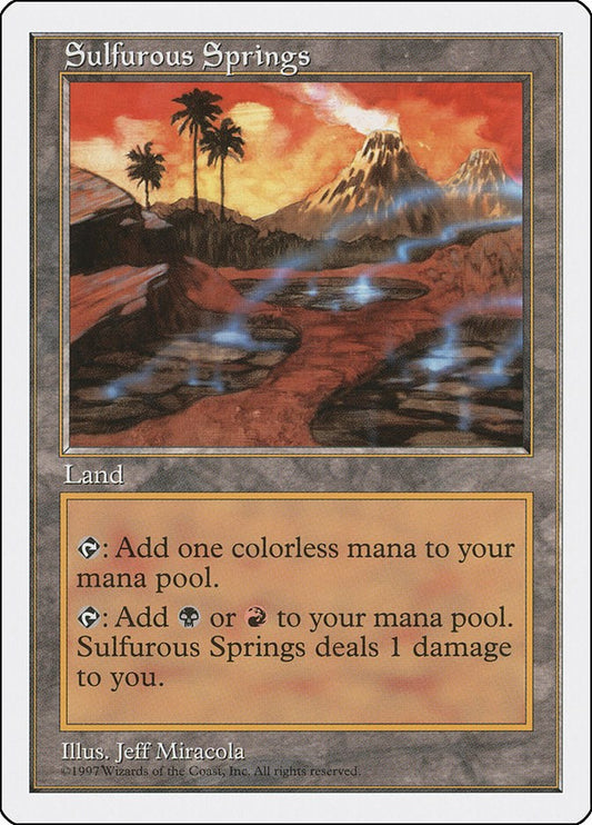 Sulfurous Springs [5ED - N/A]