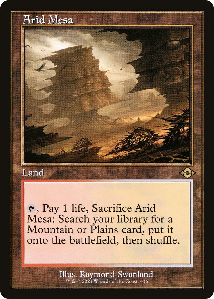 Arid Mesa (Retro Frame) [MH2 - 436]