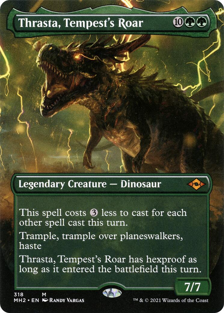 Thrasta, Tempest's Roar (Borderless) [MH2 - 318]