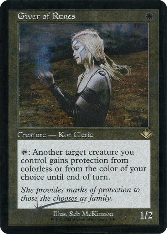 Giver of Runes (Retro Frame) (Foil Etched)