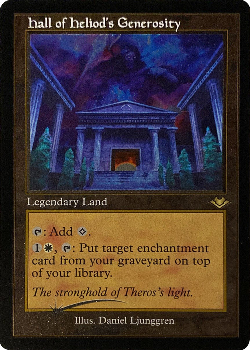 Hall of Heliod's Generosity (Retro Frame) (Foil Etched)