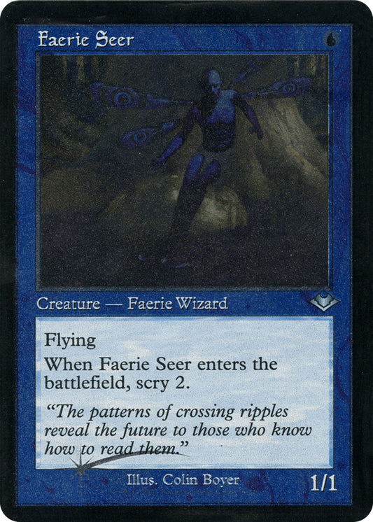 Faerie Seer (Retro Frame) (Foil Etched)