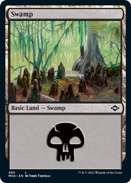 Swamp (485) (Foil Etched) [MH2 - 485]