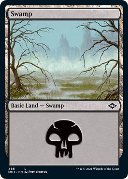 Swamp (486) (Foil Etched) [MH2 - 486]