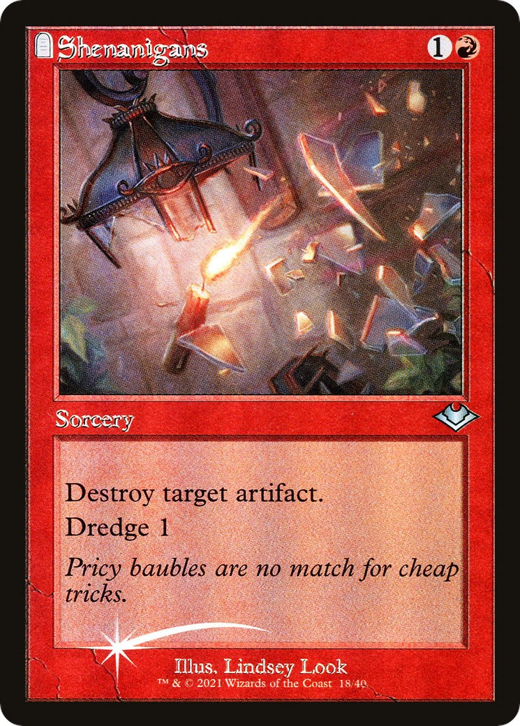 Shenanigans (Retro Frame)