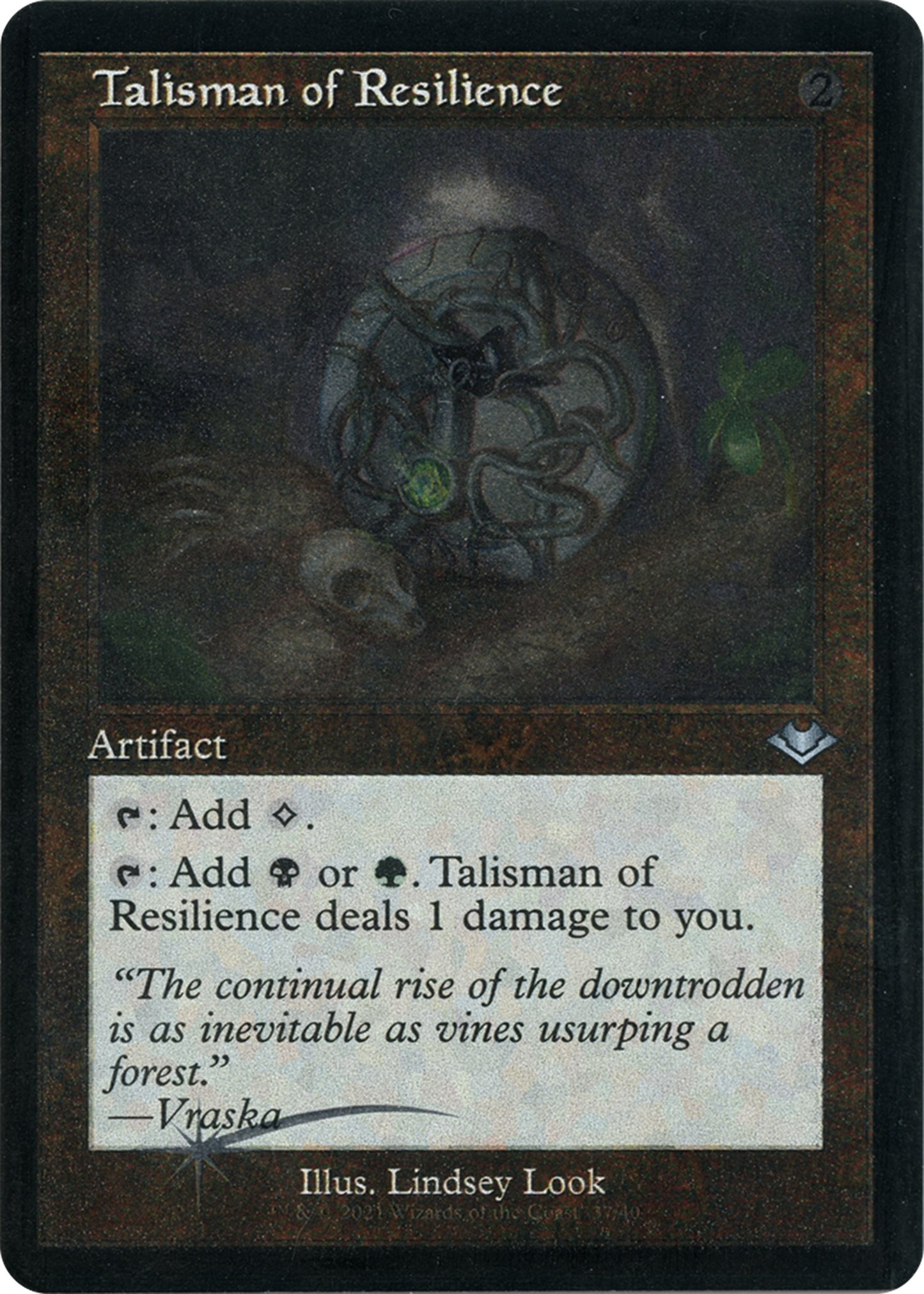 Talisman of Resilience (Retro Frame) (Foil Etched) [MH1 - 37]