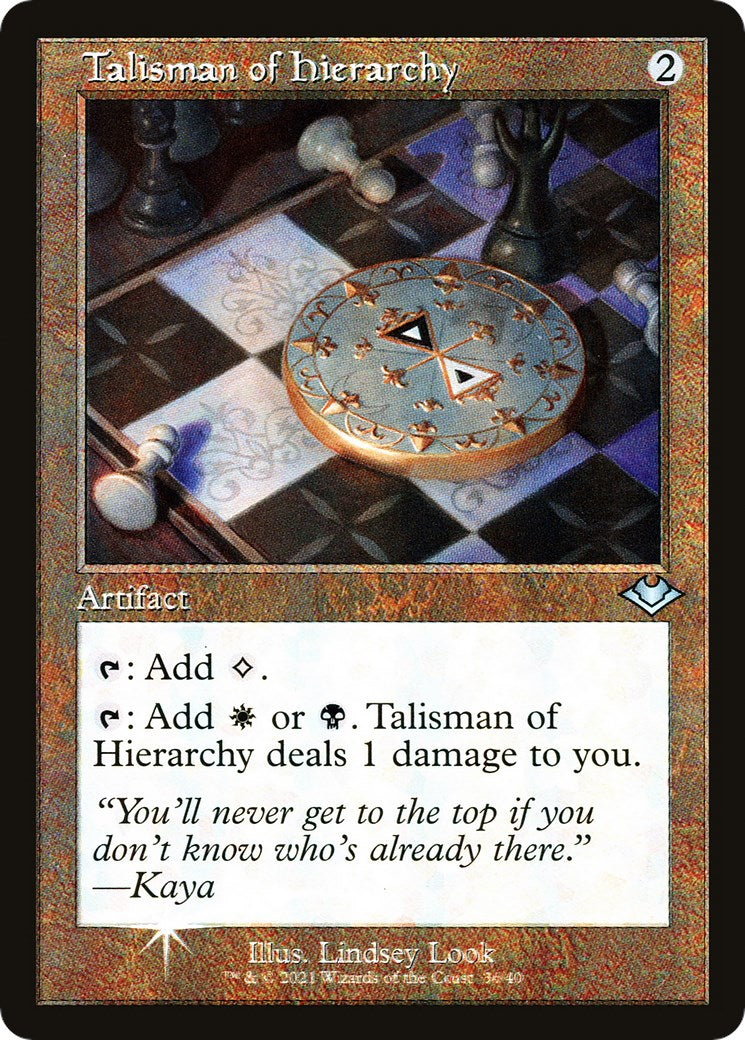 Talisman of Hierarchy (Retro Frame) [MH1 - 36]