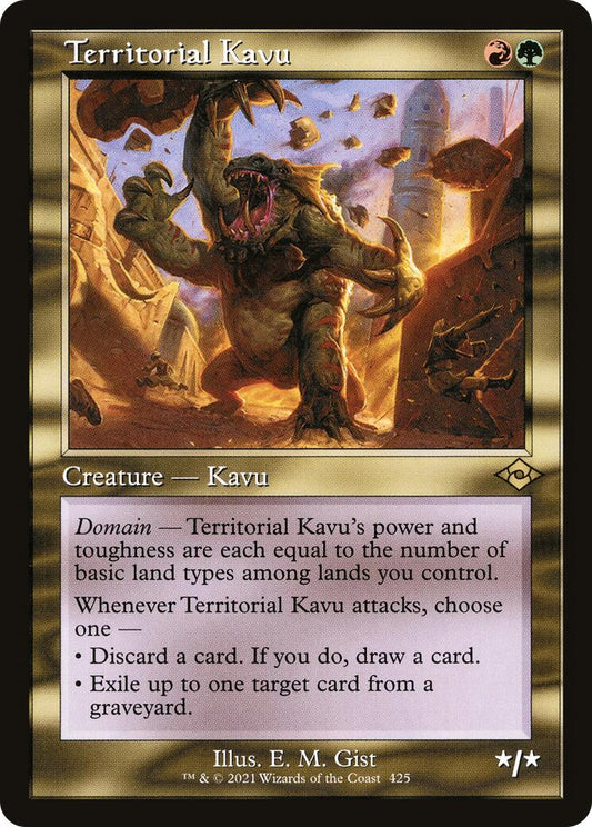 Territorial Kavu (Retro Frame) [MH2 - 425]