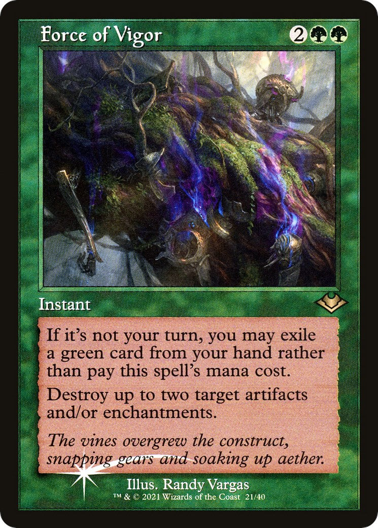 Force of Vigor (Retro Frame) [MH1 - 21]