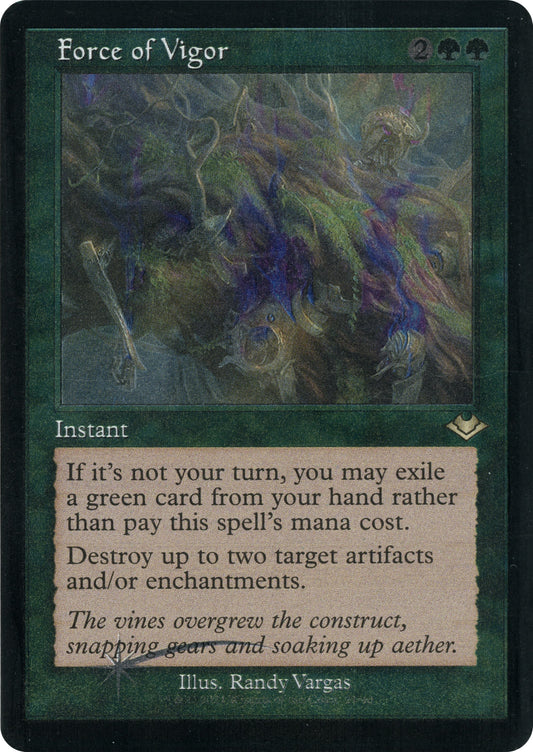 Force of Vigor (Retro Frame) (Foil Etched)