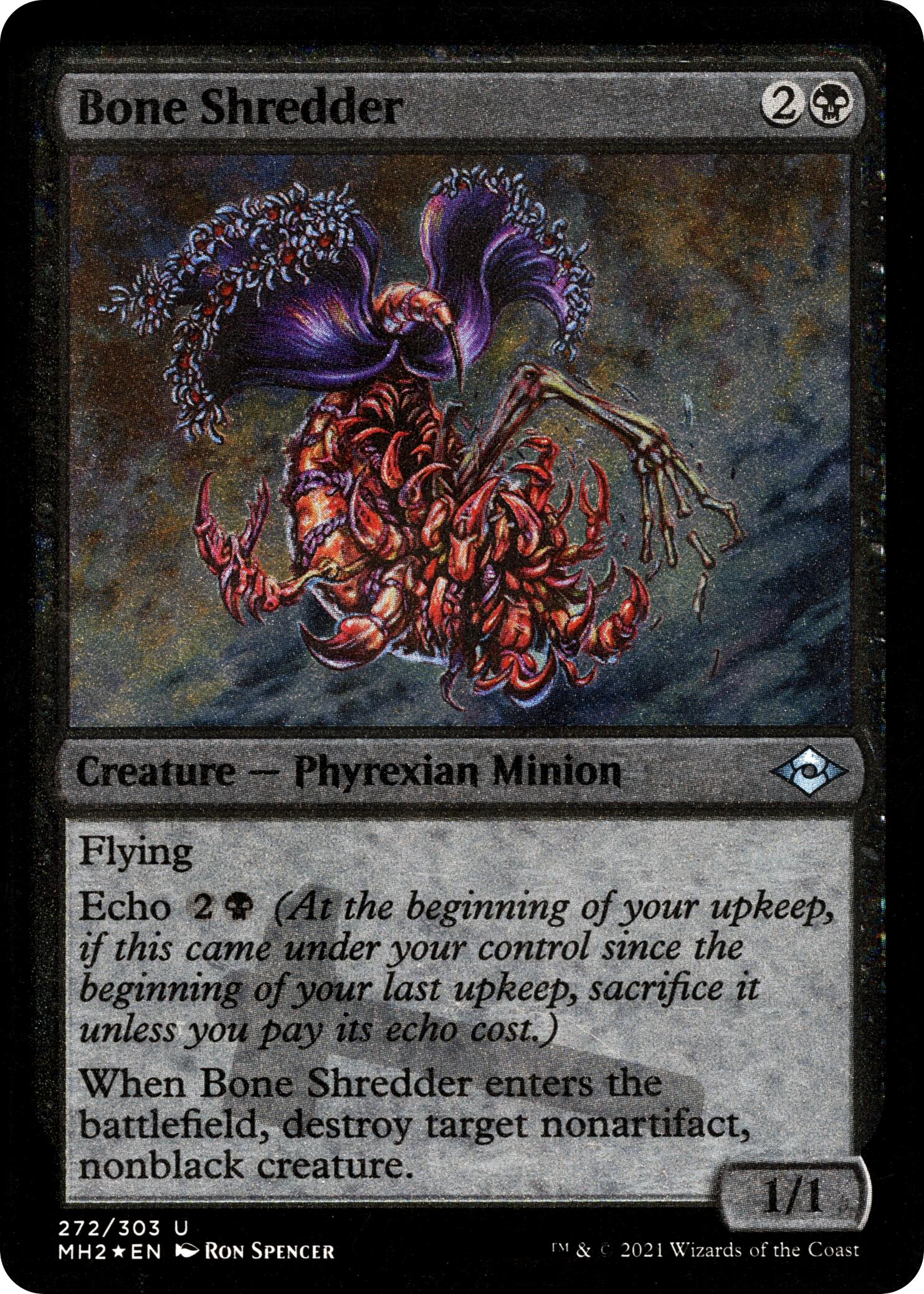 Bone Shredder (Foil Etched)