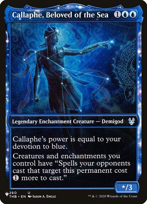 Callaphe, Beloved of the Sea (Showcase) [LIST - 260/254]
