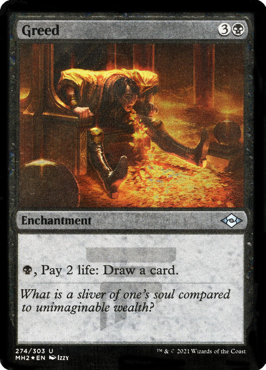 Greed (Foil Etched) [MH2 - 274]