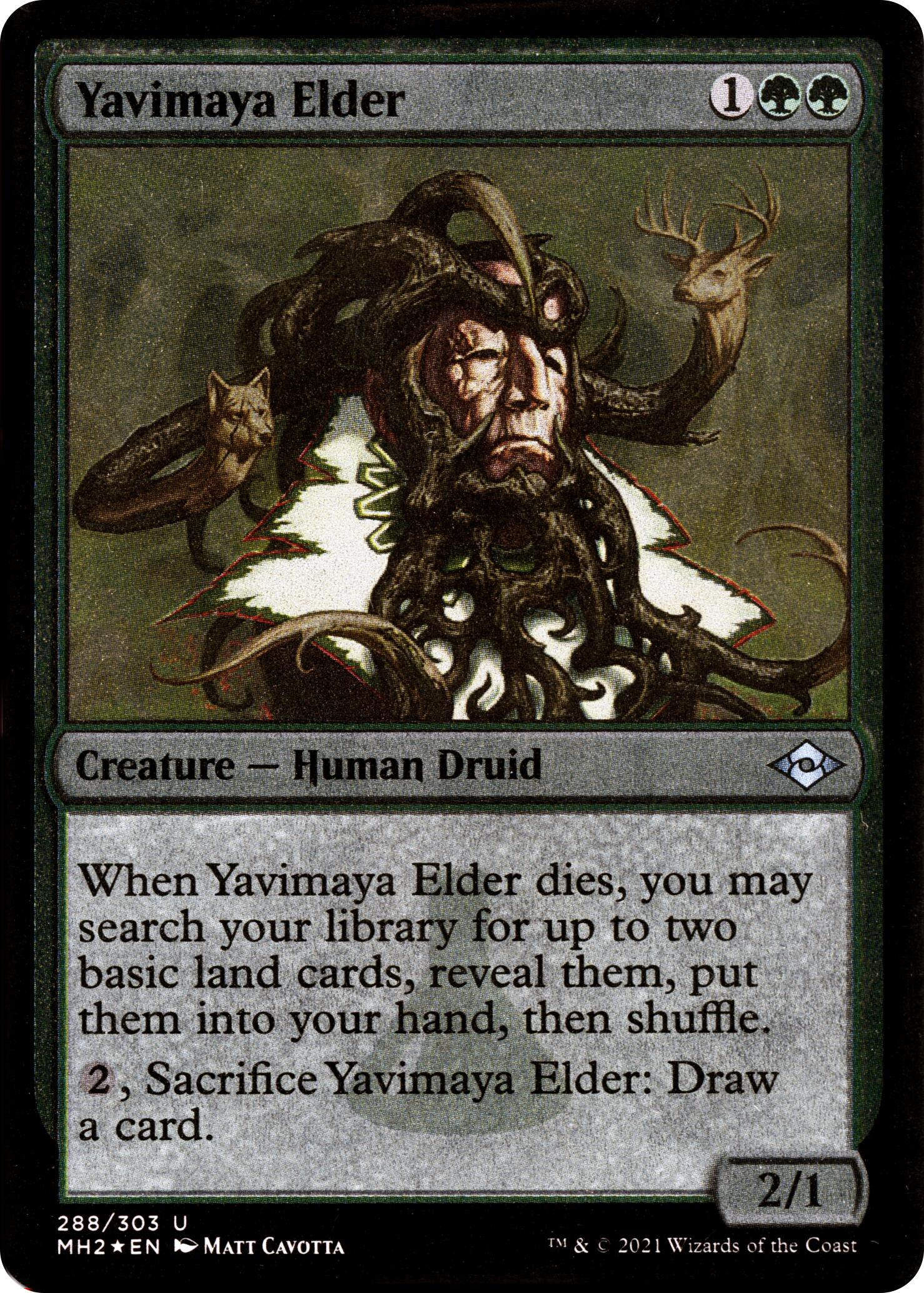Yavimaya Elder (Foil Etched)