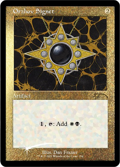 Orzhov Signet (Foil Etched)